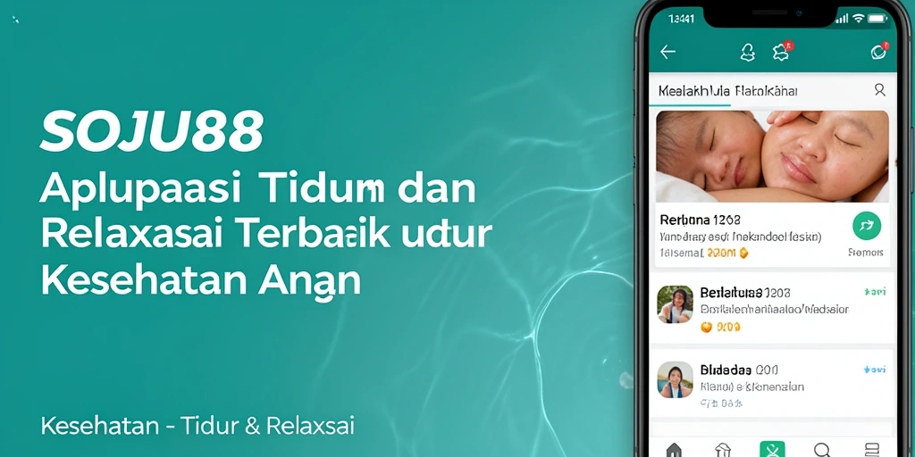Antarmuka SOJU88 dengan berbagai pilihan suara relaksasi.